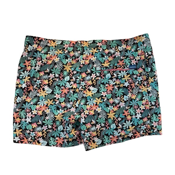 Chubbies The Boomerang Classic Swim Trunk 5.5  Inch Men’s Size Medium Tropical - Picture 9 of 11